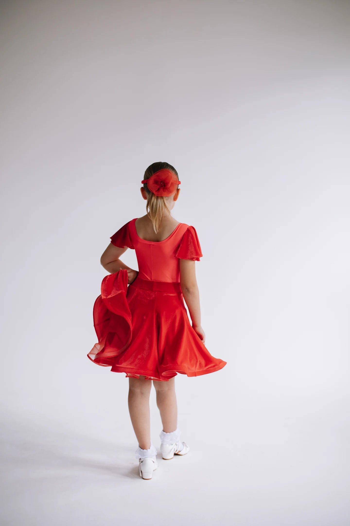 Kinder Latein Tanzkleid „Scarlet“ – Rot